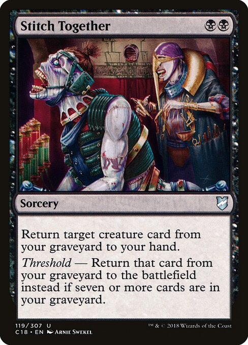 Stitch Together card art