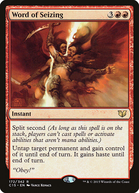 Word of Seizing card art