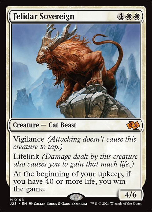 Felidar Sovereign card art