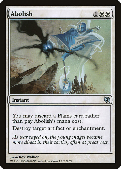 Abolish card art