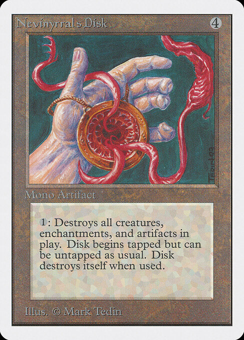 Nevinyrral's Disk card art