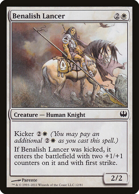 Benalish Lancer card art