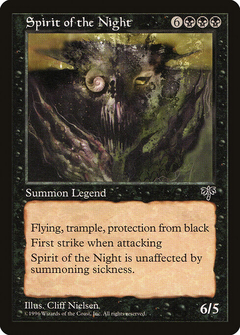 Spirit of the Night card art