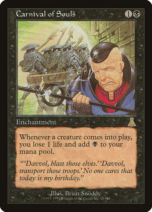 Carnival of Souls card art