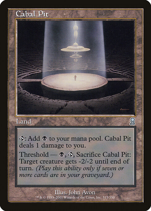 Cabal Pit card art