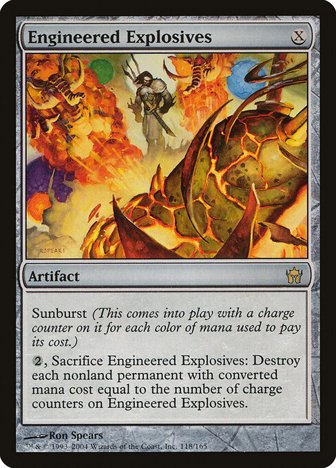 Engineered Explosives card art