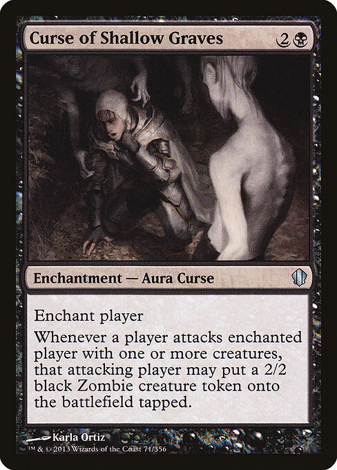 Curse of Shallow Graves card art