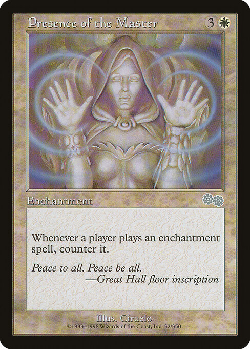 Presence of the Master card art