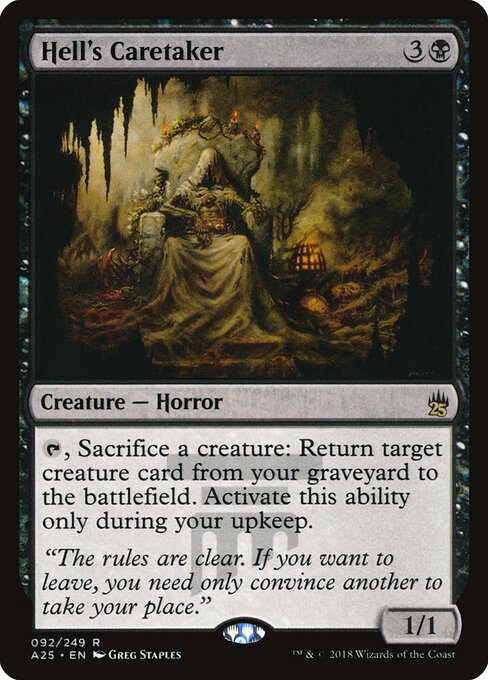 Hell's Caretaker card art
