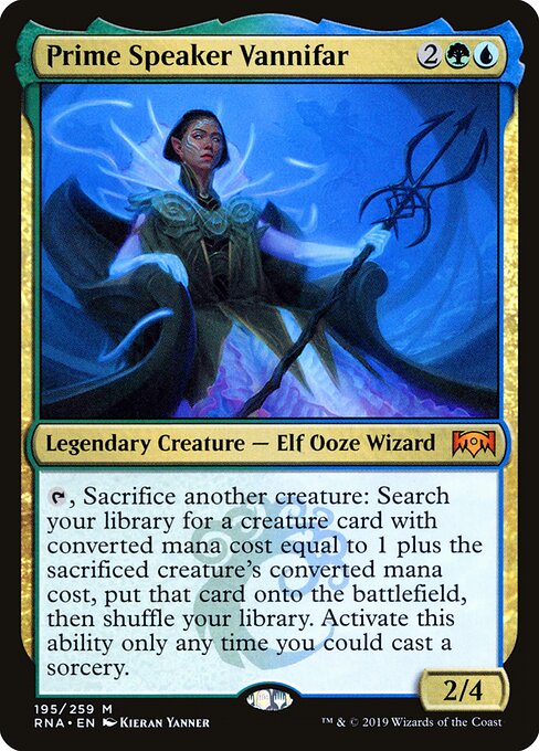 Prime Speaker Vannifar card art