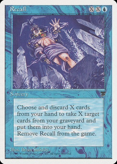Recall card art