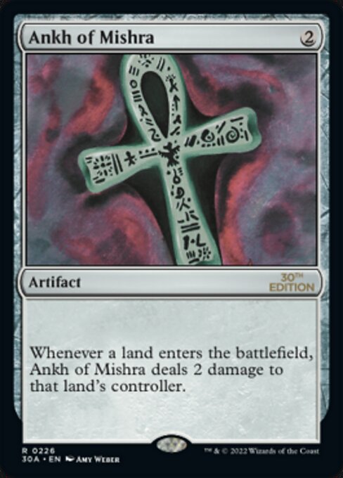 Ankh of Mishra card art