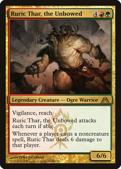 Ruric Thar, the Unbowed card art