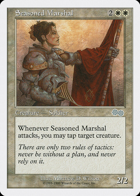 Seasoned Marshal card art