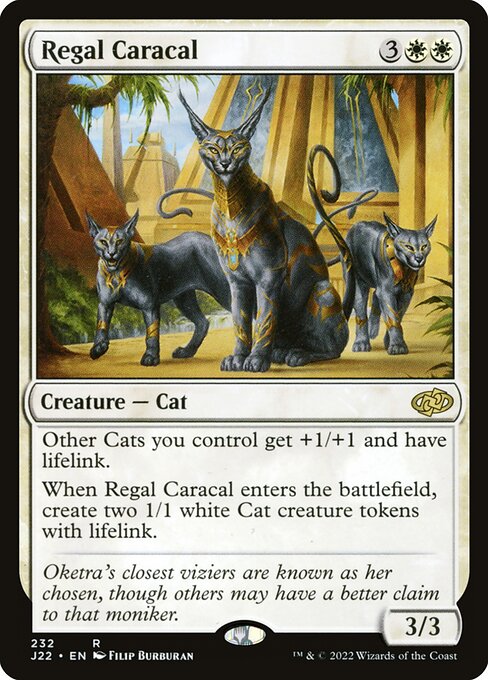 Regal Caracal card art