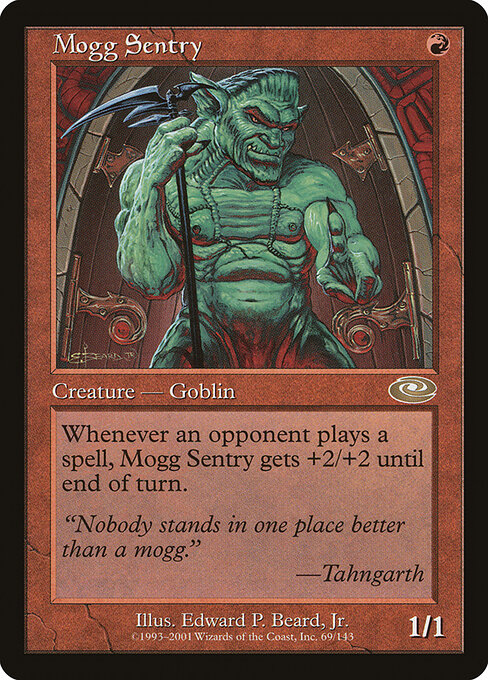 Mogg Sentry card art