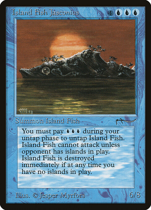 Island Fish Jasconius card art