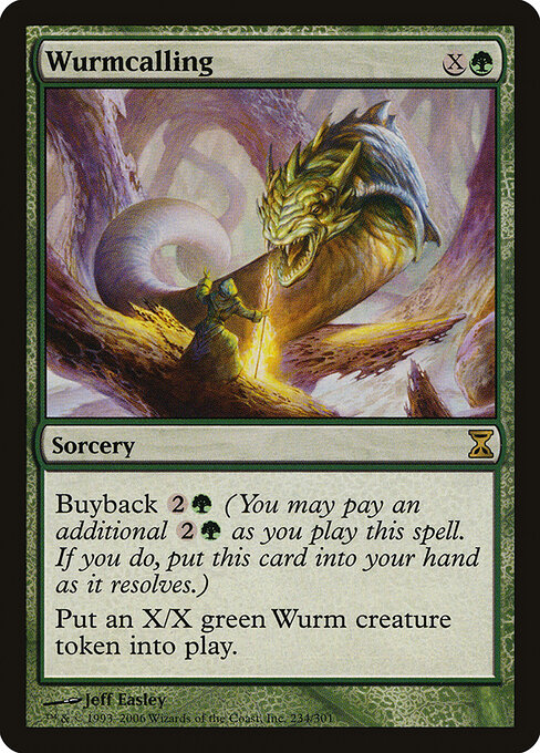 Wurmcalling card art