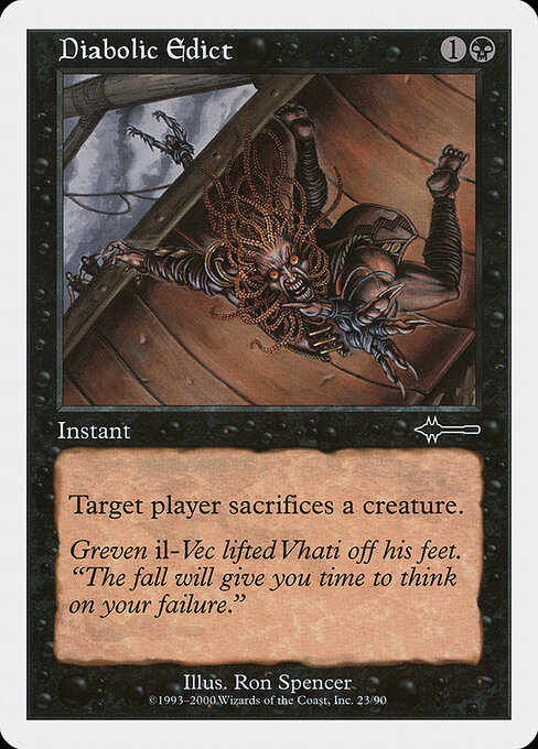 Diabolic Edict card art