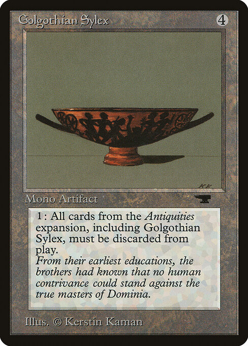 Golgothian Sylex card art