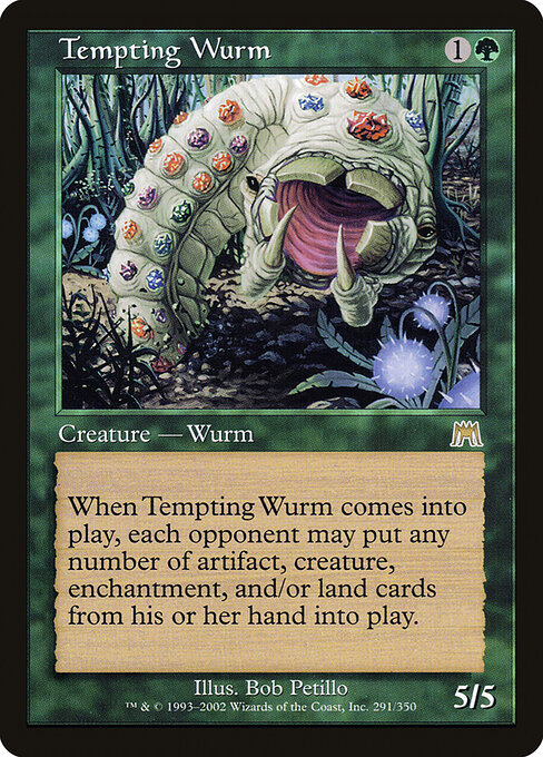 Tempting Wurm card art
