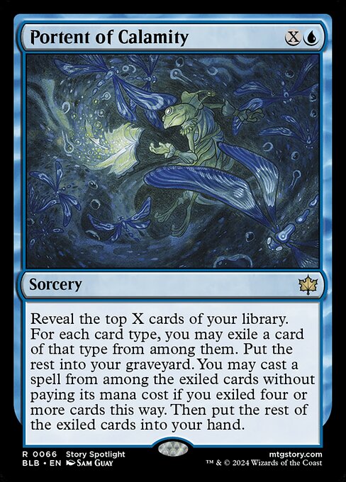 Portent of Calamity card art