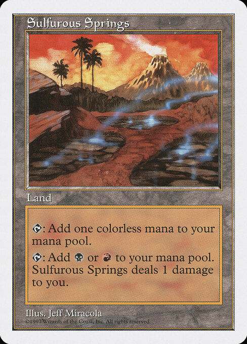 Sulfurous Springs card art