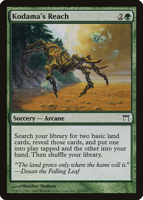 Kodama's Reach card art