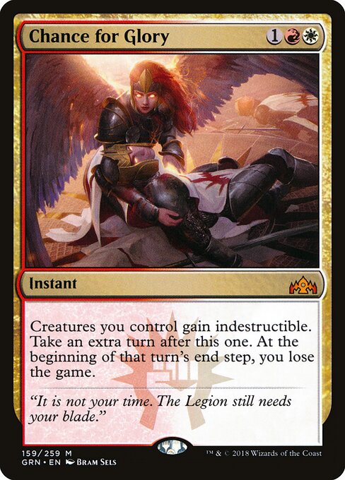 Chance for Glory card art