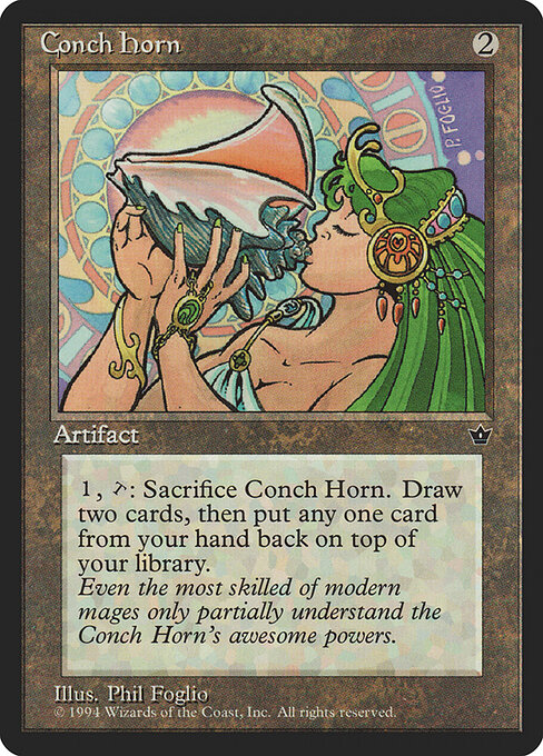 Conch Horn card art