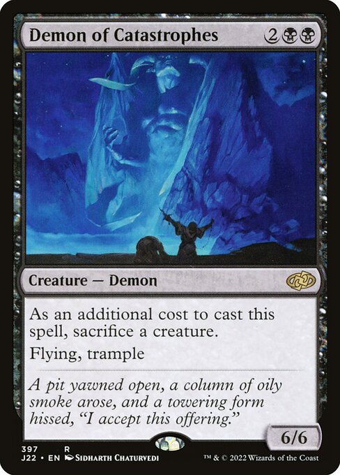Demon of Catastrophes card art