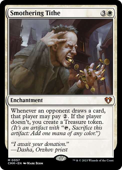 Smothering Tithe card art