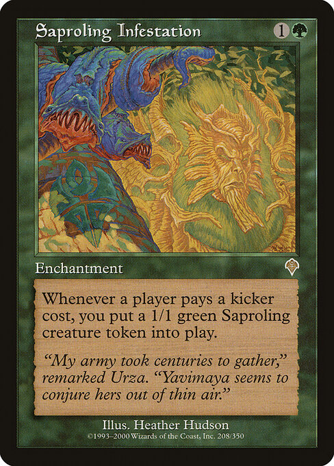 Saproling Infestation card art