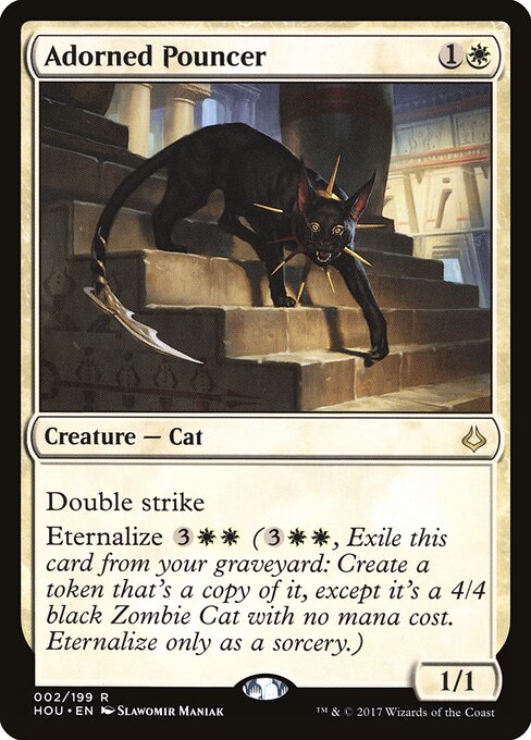 Adorned Pouncer card art