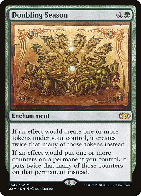 Doubling Season card art