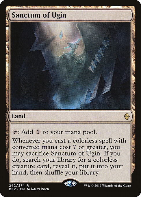 Sanctum of Ugin card art