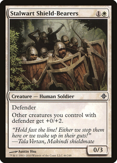 Stalwart Shield-Bearers card art