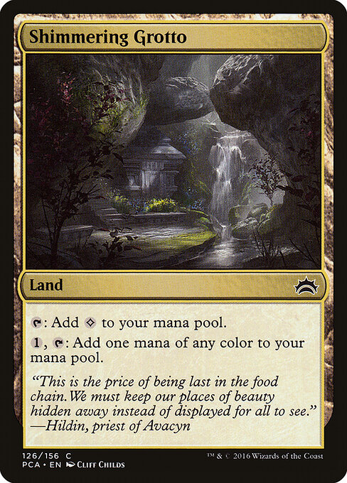Shimmering Grotto card art