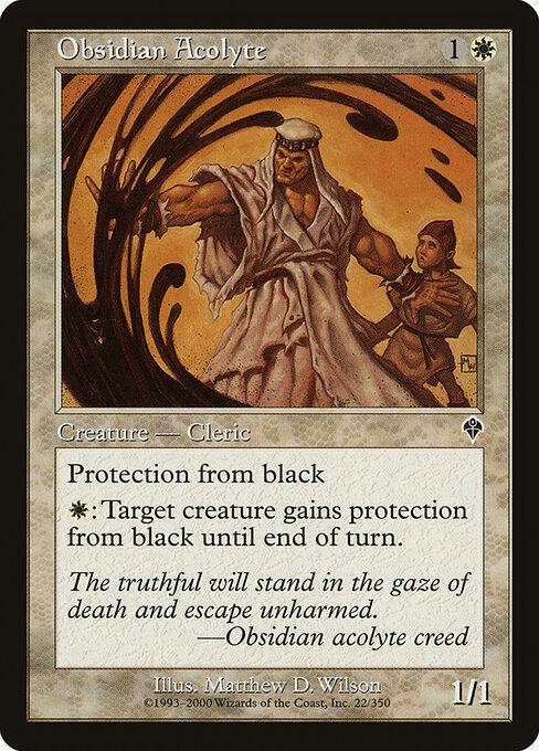Obsidian Acolyte card art