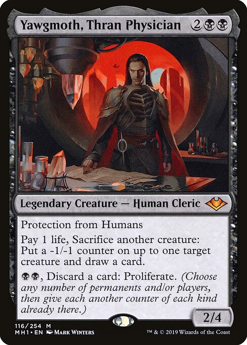 Yawgmoth, Thran Physician card art