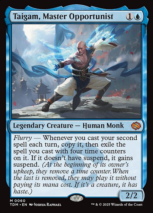 Taigam, Master Opportunist card art