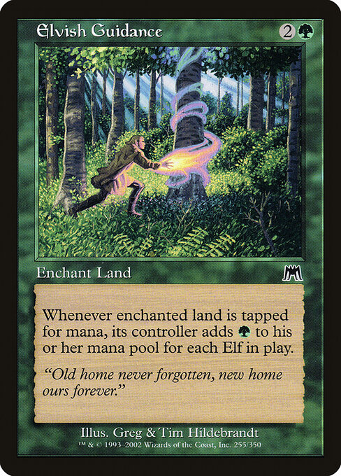 Elvish Guidance card art