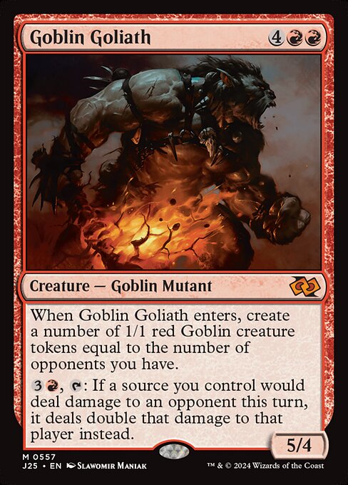 Goblin Goliath card art