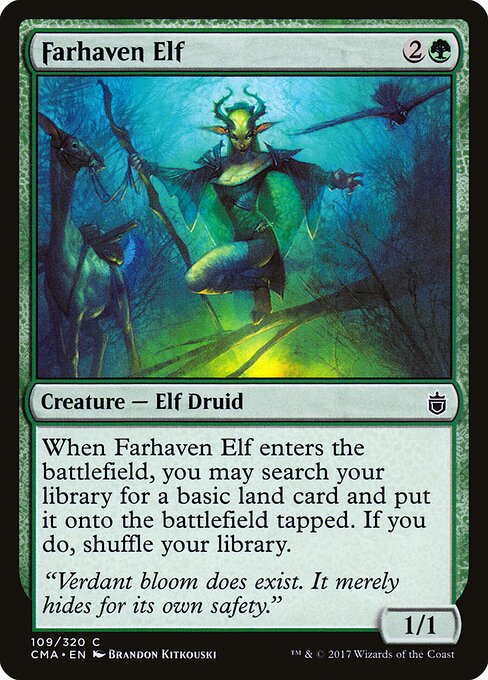 Farhaven Elf card art