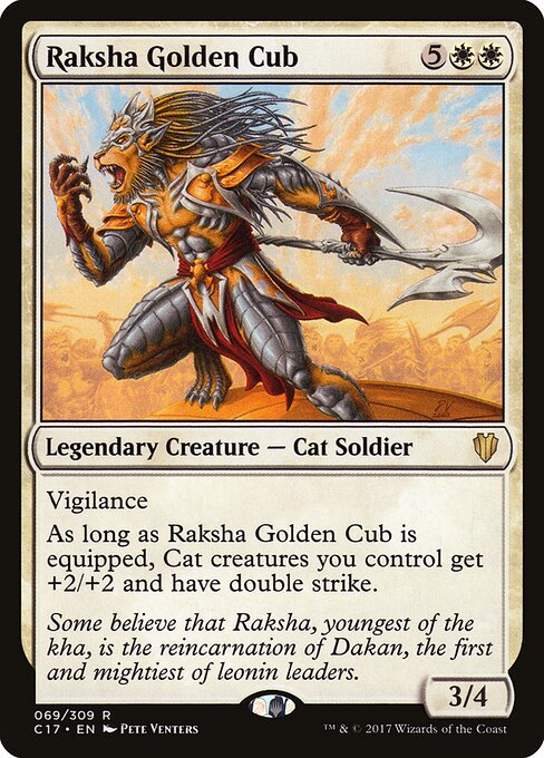 Raksha Golden Cub card art