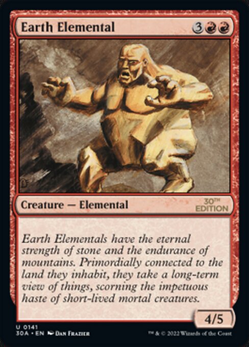 Earth Elemental card art