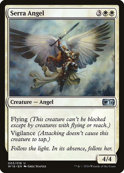 Serra Angel card art