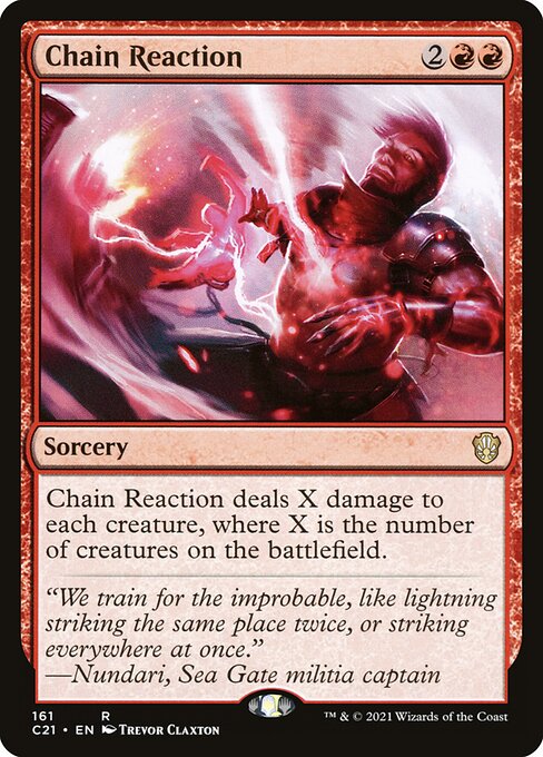Chain Reaction card art