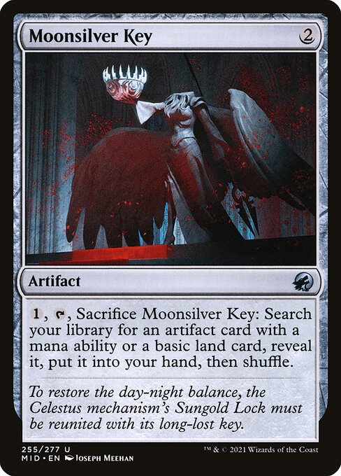 Moonsilver Key card art