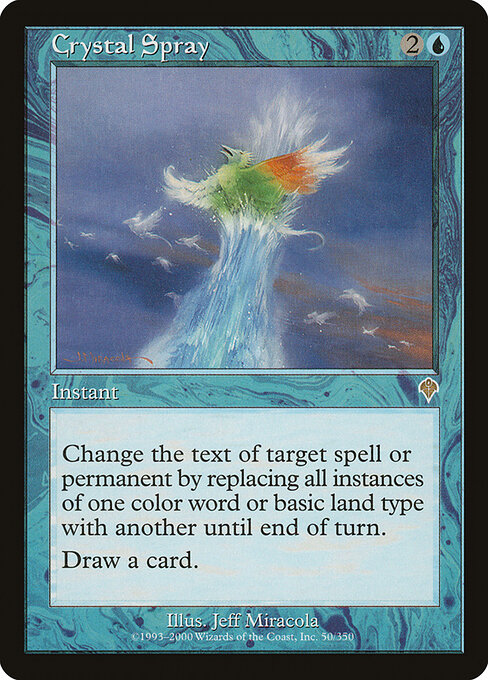Crystal Spray card art